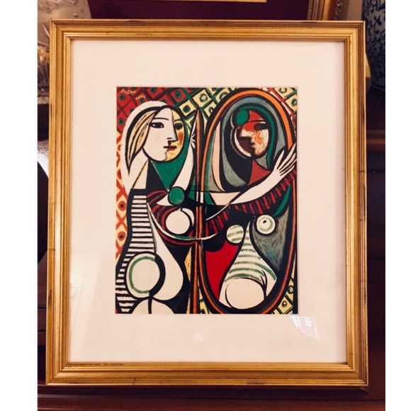 Girl Before a Mirror, c.1932 by Pablo Picasso - Picture 2 of 6